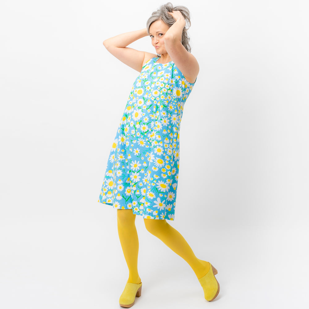 Sleeveless Summer Dress | PÄIVÄNKAKKARAT| blue