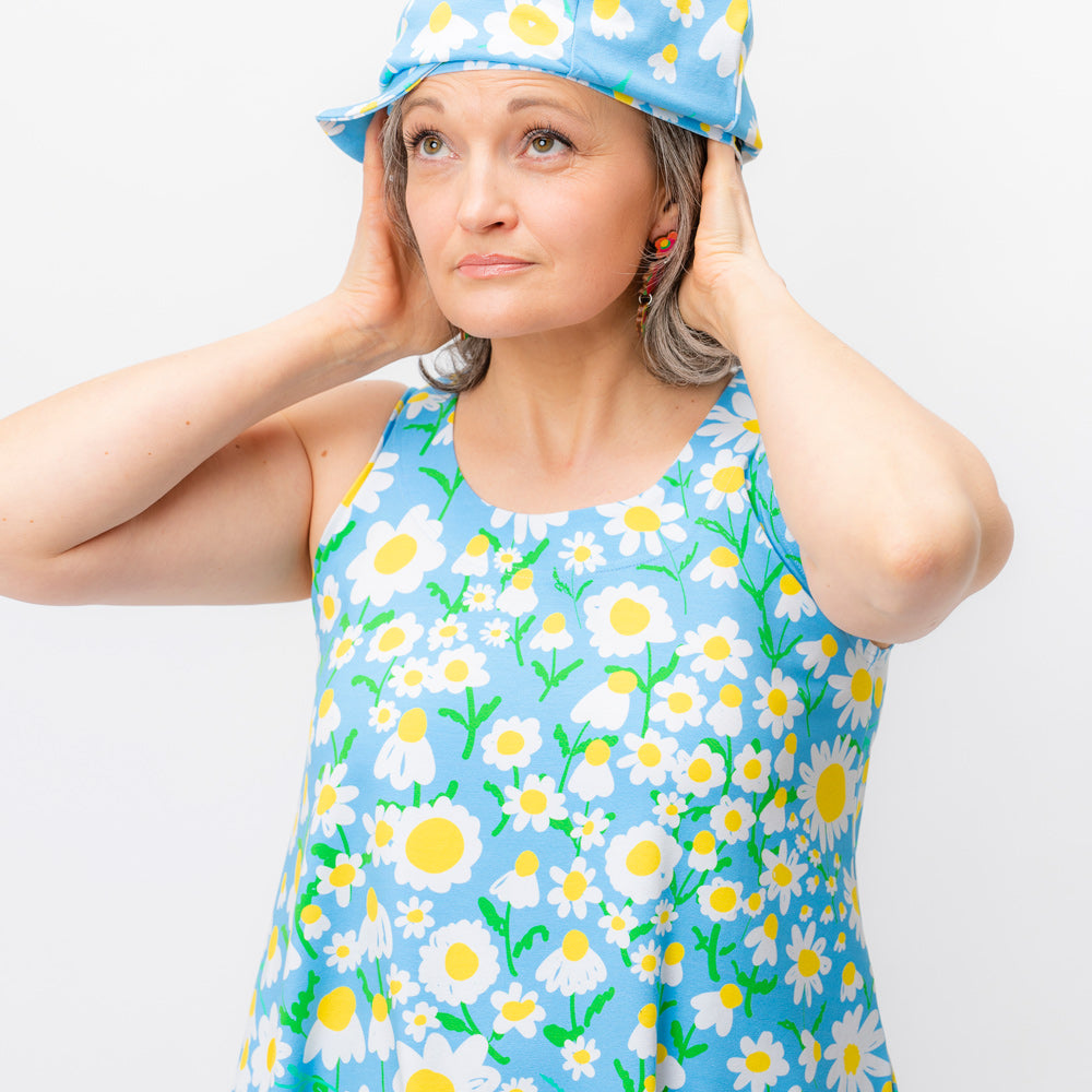 Sleeveless Summer Dress | PÄIVÄNKAKKARAT| blue