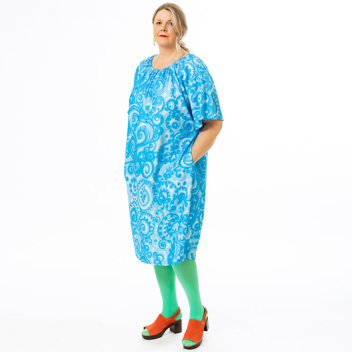 Kekkerikesä mekko | PYÖRRE | vaaleansininen