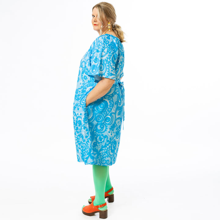 Kekkerikesä mekko | PYÖRRE | vaaleansininen