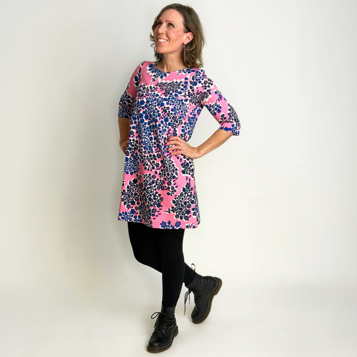 Kelpokolttu | trikootunika | KIRSIKKAPUU | pinkki
