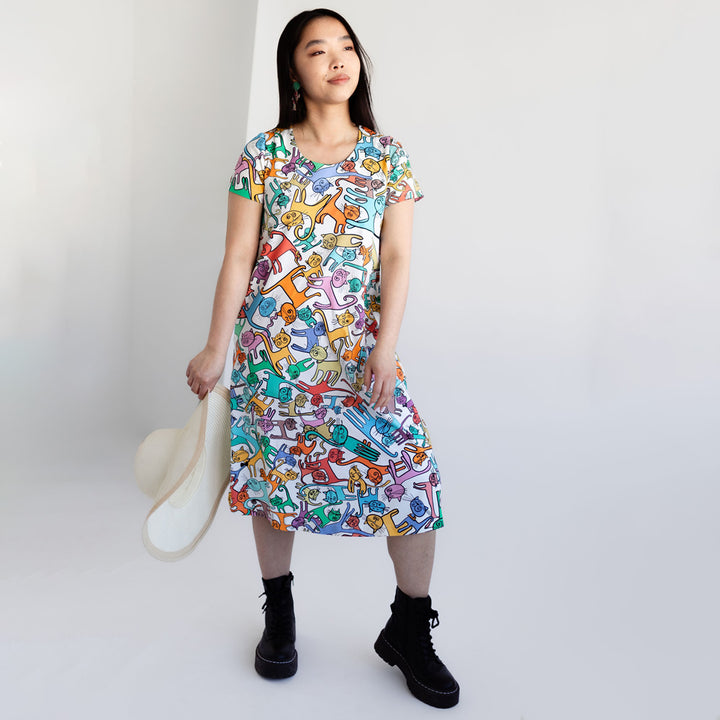 Kiva Summer Dress | KISUMISU | pastel