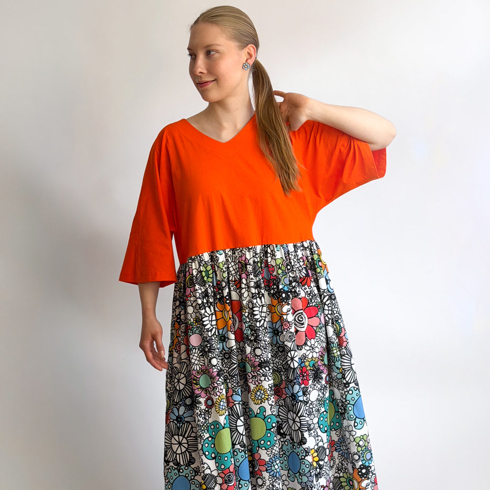 Mekko | LEIJU | Maxikukkaralla, multi