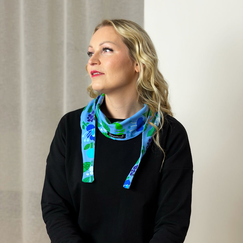 Lirpukka trikoohuivi | BLUMMA | sininen
