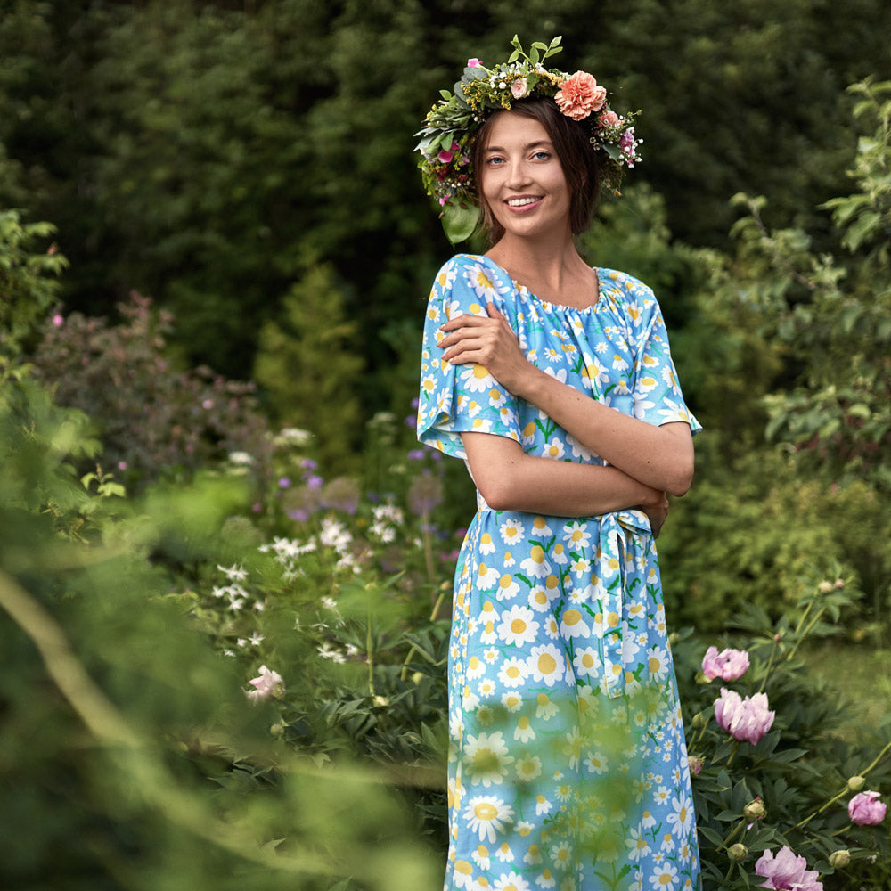 Loippana Dress | PÄIVÄNKAKKARAT | blue
