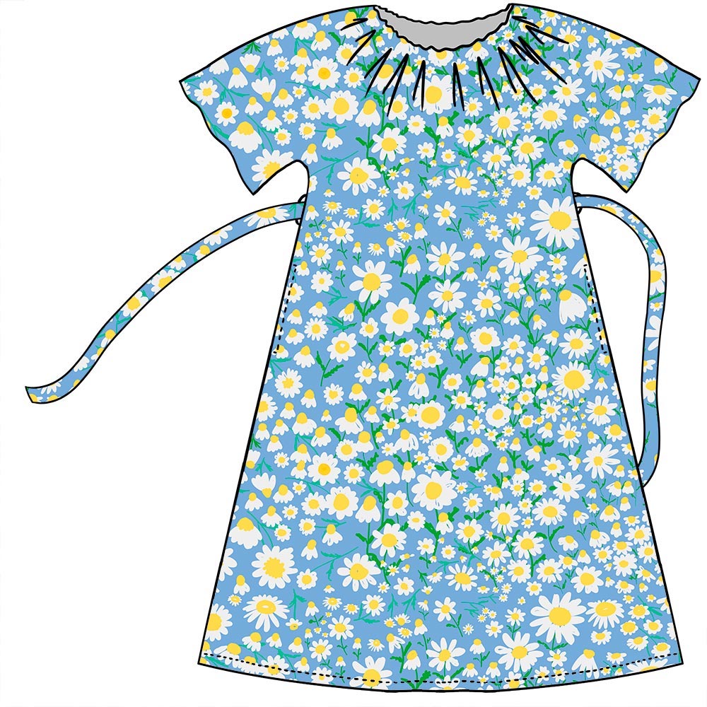 Loippana Dress | PÄIVÄNKAKKARAT | blue