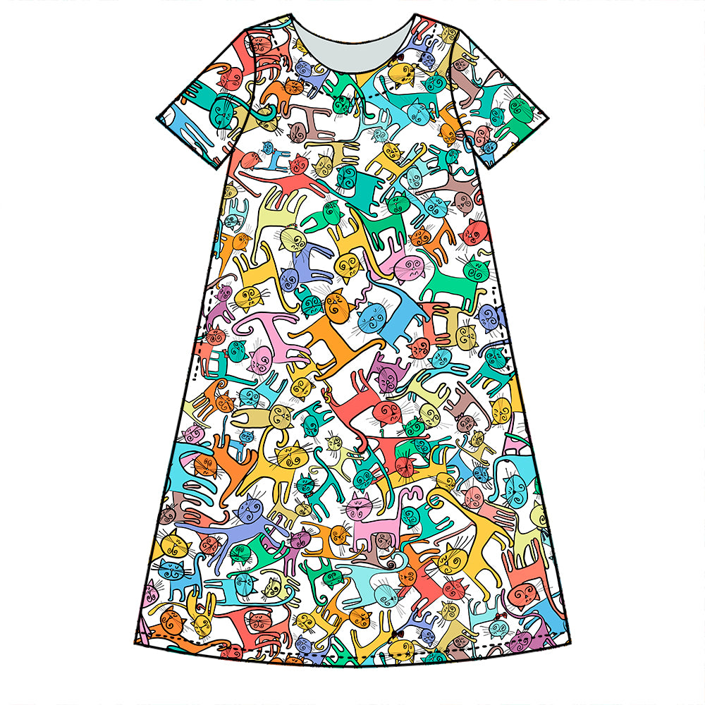Kiva Summer Dress | KISUMISU | pastel
