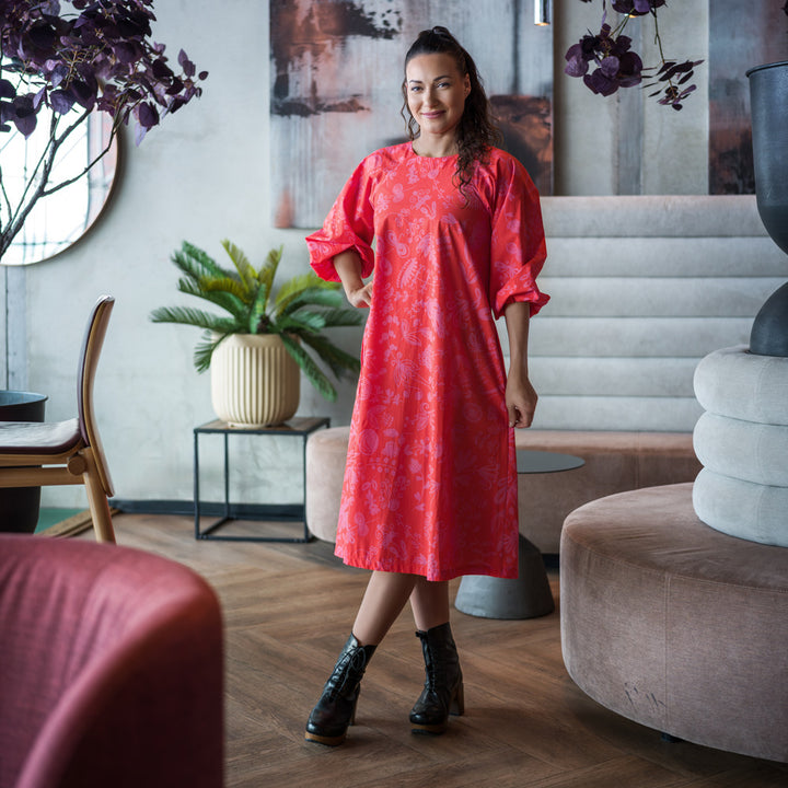 Ooppera Dress | NUPPUNEN | pink