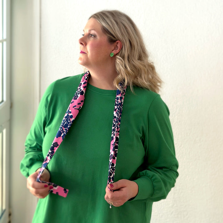 Puhvihiha blouse | RAINFOREST GREEN